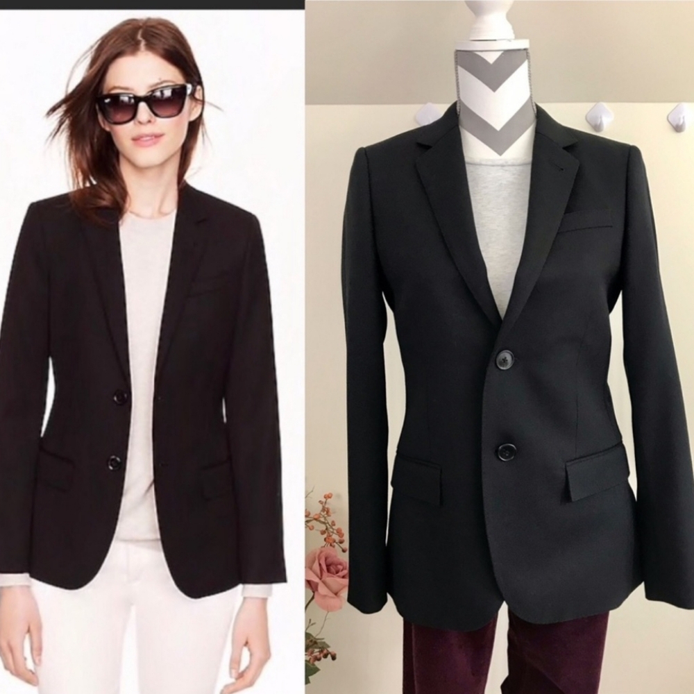 J. Crew Ludlow Wool Gabardine Blazer Size 6